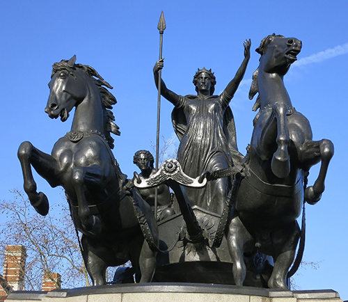 Boudica statue