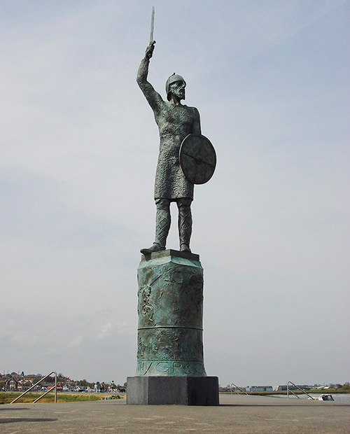 Byrhtnoth statue