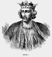 king edward I